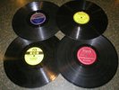 12 78 rpm 50s R & B Rock Pop Connie Francis Floyd Dixon Boyd Bennett Bobbettes