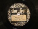 BLUES BUMBLE BEE SLIM Greasy Greens / I'm Waitin' On You VOCALION 1719