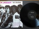 M.JAGGER & THE ROLLING STONES HE'S THE BOSS LIVE VINTAGE DISC LP VINYL