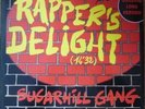 Sugarhill Gang Rappers Delight Vinyl Single 12inch NEAR MINT Sugar Hill Reco