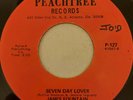 JAMES FOUNTAIN - Seven Day Lover - PEACHTREE - Early 70's NORTHERN SOUL -70's RE