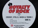 CROSBY STILLS NASH & YOUNG Royalty Of Rock RKO RADIO 2XLP VG+ with cue sheets