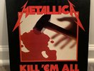 1983 Metallica ?Kill 'Em All LP Vinyl Album Megaforce Records MRI 069 A VG+/VG