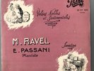 Maurice Ravel / Émile Passani Valses Nobles Et Sentimentales Rare