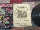 IRON MAIDEN KILLERS VINYL LP BY RON MCGOVNEY w/ METALLICA FLYER