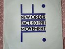 New Order - Movement FACT 50 Virgin VG50133 Greek Pressing