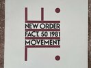 New Order - Movement FACTUS 50 US Repress Translucent Yellow/Brown