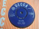 Small Faces - Hey Girl c/w Almost Grown 1966 UK 45 DECCA MOD