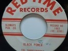 45 RPM SEGREGATIONIST / JIM CROW THE JIGS, BLACK POWER / JAMES' MARCH
