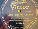 EUROPE'S SOCIETY ORCH. Castle House Rag VICTOR 1914 12 78 Ragtime early jazz