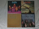 4 x DEEP PURPLE LP Vinyl Record Konvolut: BURN, STORMBRINGER 24CARAT MACHINE?