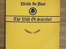 DEATH IN JUNE The Wall Of Sacrifice LP *1990* current 93 sol invictus boyd rice