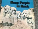 LP VINYL DEEP PURPLE IN ROCK 1970 UK HARVEST1ST PRESS HARVEST NO EMI LABELS EX