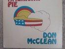 DON McLEAN LP AMERICAN PIE  ADVANCED PROMO
