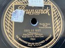 THOMAS' DEVILS Sho Is Hot / Boot It Boy Brunswick Race 7064 US-1929 10