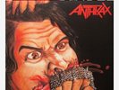 Anthrax Fistful Of Metal ClearMagentaBlack Vinyl LP Newbury Exclusive Sealed 333