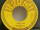 Barbara Pitman I NEED A MAN (SUN 253 ROCKABILLY 45) PLAYS STRONG VG+