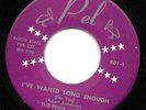 The Four Jacks 45 PEL 601 I've Waited Long Enough 1960 Garage Surf / Doo-wop