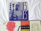 3 VINTAGE 1950s JOSH WHITE ALBUMS BLUES-BLUES, JOHN HENRY, STRANGE FRUIT