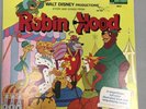 1973 Walt Disney Vinyl Record ROBIN HOOD Album With Book