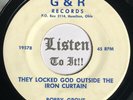 Rite OH Cold War Country Gospel 45 BOBBY GROVE Iron Curtain G&R rare Private Mp3
