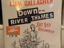 liam gallagher down by the river thames Ltd ed Double Orange Vinyl+CD 206/350