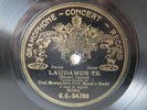 78rpm ALESSANDRO MORESCHI (Last CASTRATO) sings Laudamus Te - G&T Roma 1902