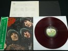 RED WAX - THE BEATLES - RUBBER SOUL - JAPAN VINYL LP Apple Arrow OBI  AP-8156