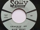 RARE GARAGE STOMPER Rick West – Crackin´ Up SOLLY Hear