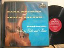 LONDON LLA 52 FFRR Beethoven 5 Cello Sonatas Zara Nelsova Artur Balsam 3LP NM