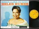 HELEN HUMES Songs I Like To Sing  LP CONTEMPORARY M 3582 Art Pepper Marty Paich