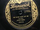 78 rpm BRUNSWICK 1925' Victrola Record Marion Harris TEA FOR TWO Blues Got Me