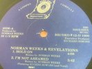Norman Weeks and Revelations LP Gospel Disco 12”