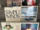 6 X SIMPLE MINDS 12” VINYL SINGLES ALL VG+ OR BETTER SEE PICS
