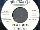 Little Joe & The Mustangs- Peach Seeds/South Swell- Challenge 59273-Instros-Hear
