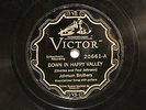 COUNTRY JOHNSON BROTHERS Down In Happy Valley VICTOR 20661