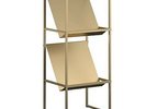 Helix Vinyl Record Storage Gold - Novogratz