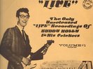 BUDDY HOLLY Live LP VINYL 14 Track White Label Test Pressing. Sleeve Has Sticker