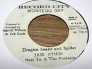 Jah Stich Record City 45 Dragon snake and spider. Hear