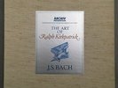 D095 The Art of Kirkpatrick Piano Bach 5LP Archiv DGG SKL 1321/25 Stereo