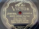 DUKE ELLINGTON Mood Indigo / A Black Man's Blue Victor 22587 US-1930 10