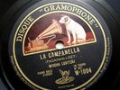 MISCHA LEVITZKI piano Paganini Rubinstein french Disque Gramophone W-1004 78 rpm