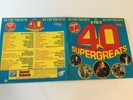 K-Tel's 40 Super Greats Used Vinyl 2LP VG+ NE 708