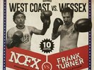 NOFX FRANK TURNER SPLIT NEW Vinyl LP BLUE/WHITE LAGWAGON STRUNG OUT BAD RELIGION