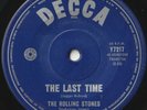 ROLLING STONES 45: THE LAST TIME b/w PLAY WITH FIRE AUSSIE DECCA 7217 EX+/EX '65