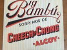 CHEECH & CHONG Big Bambu LP w/ ROLLING PAPER 1972 Ode SP 77014 VG+