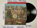 1st PRESS THE BEATLES ORIGINAL Y&B 1967 MONO SGT PEPPER FOOLS INNER + CARD INNER