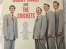 RARE BUDDY HOLLY AND THE CRICKETS CORAL CRL 57405 MAROON MONO