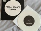 The Magic Gang 7” white vinyl single - A side “She Won’t Ghost” B side “Shallow”