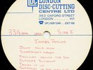 JAMES TAYLOR on Apple —s/t— 1968 lp | UK one-sided test press | ORIG ACETATE